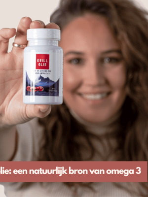 Krillolie is een bron van omega 3