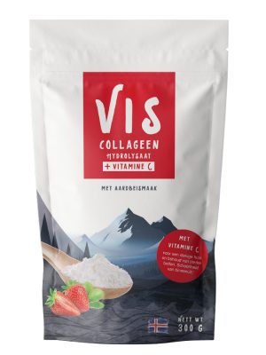 Marine collageen met vitamine C - Aardbeismaak