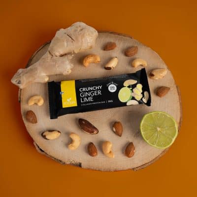 Protein Bar met Collageen - Ginger Lime