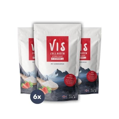 Viscollageen Hydrolysaat 6X - Aardbeismaak