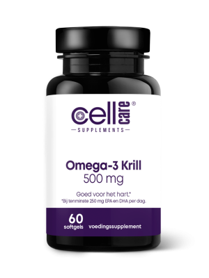 CellCare_krillolie CellCare Supplements Omega-3 Krill 500 mg